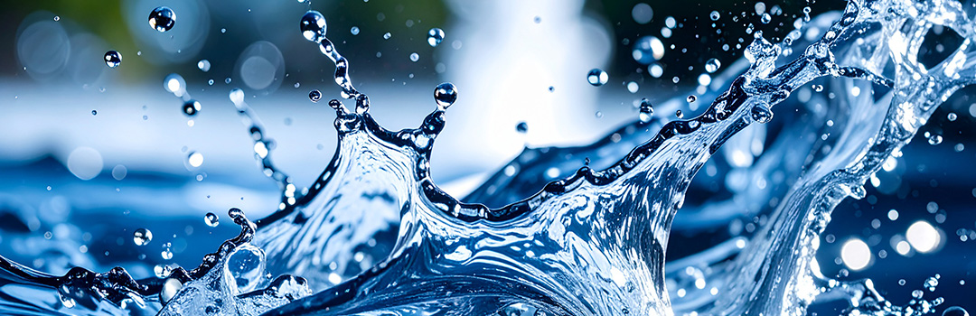 TU Wien - Hydrologie Wasser spritzt