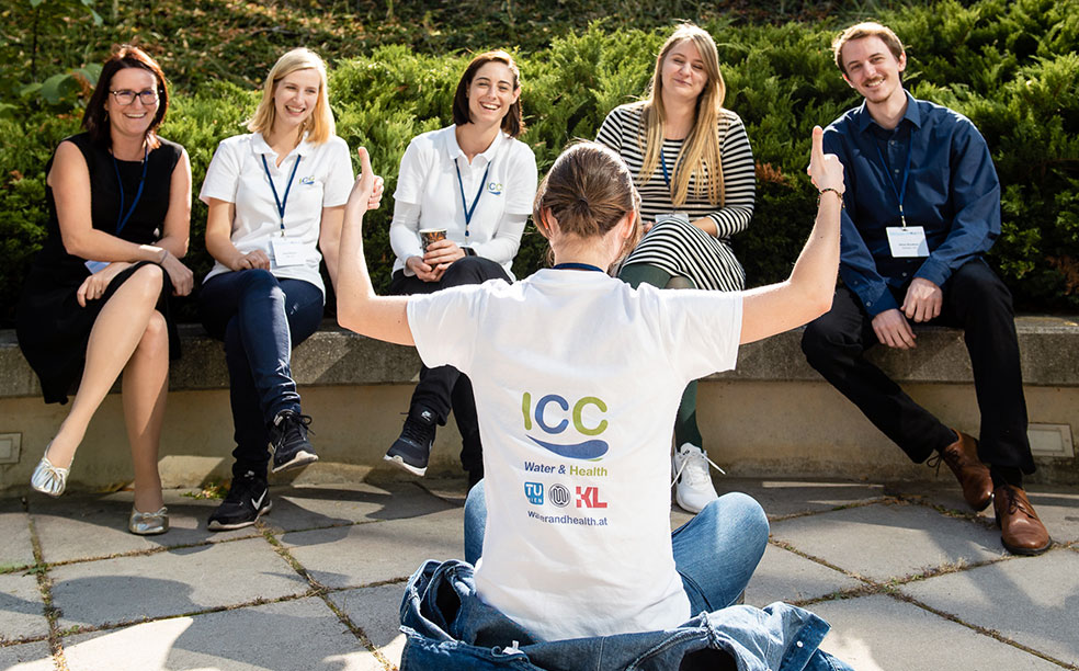 Nachwuchswissenschaftler:innen des ICC Water&Health